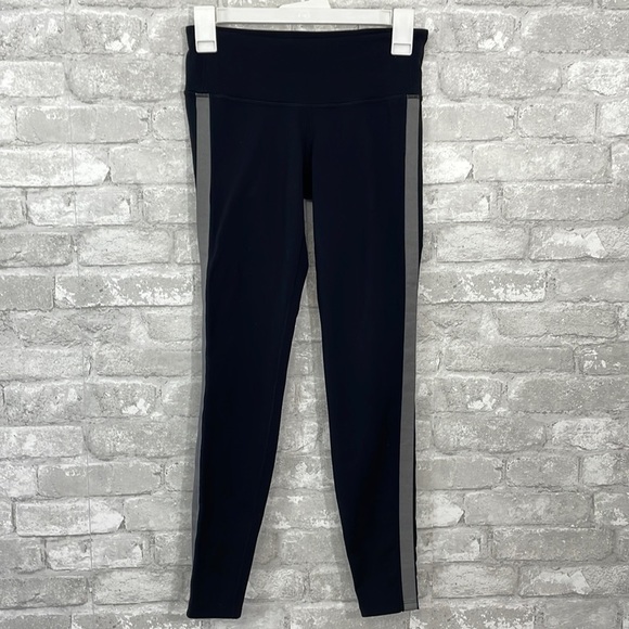 Athleta City Limits Chaturanga Tights Side Stripe - Picture 2 of 7